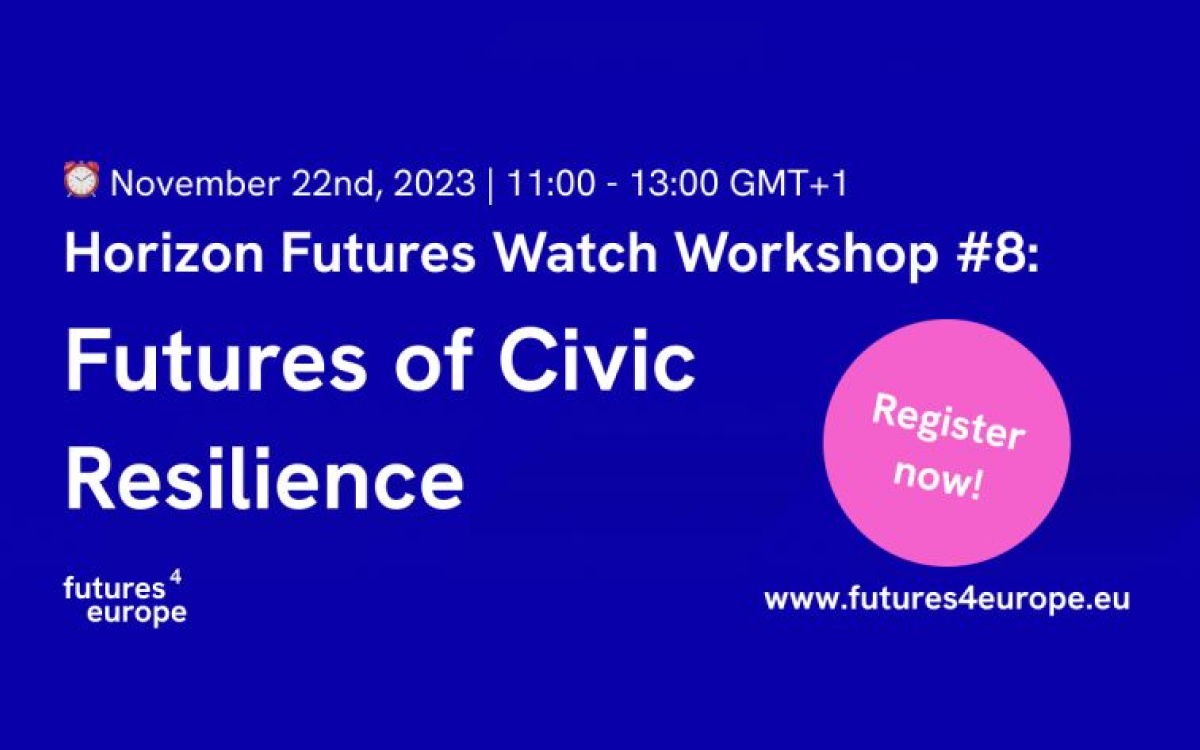 What can future civil resiliences in Europe look like and how can it be shaped by 2040?