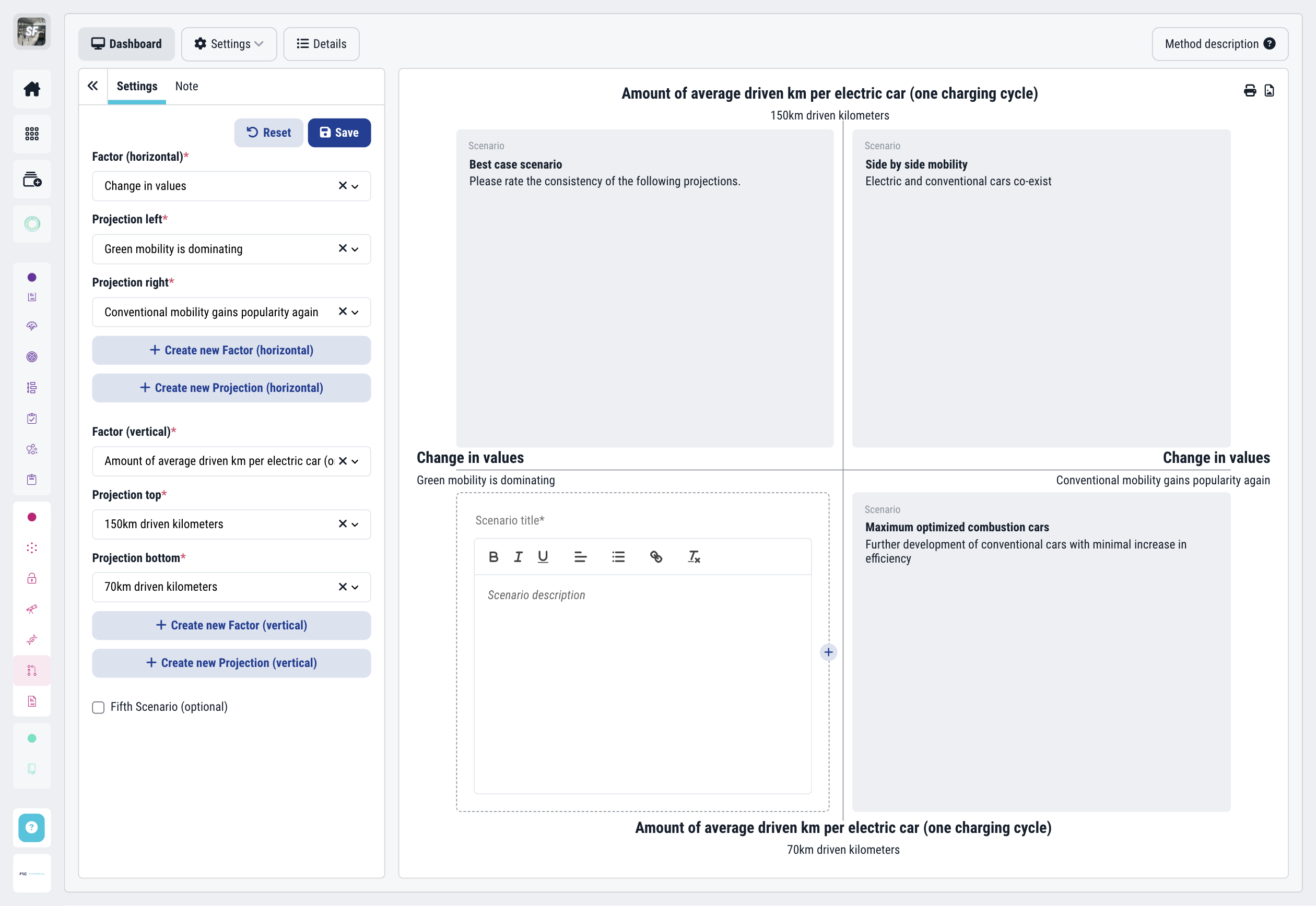 Fast and Simple: The Alternative Scenario Construction Fast and Simple: The Alternative Scenario Construction
